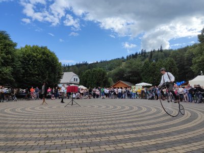 Mała Prywatka PRL-u - pokaz rowerów